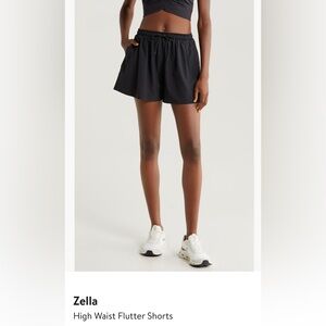 NWT Zella Flutter Athletic Shorts